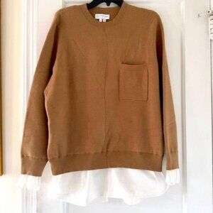 Revolve Never Fully Dress Sweater In Camel